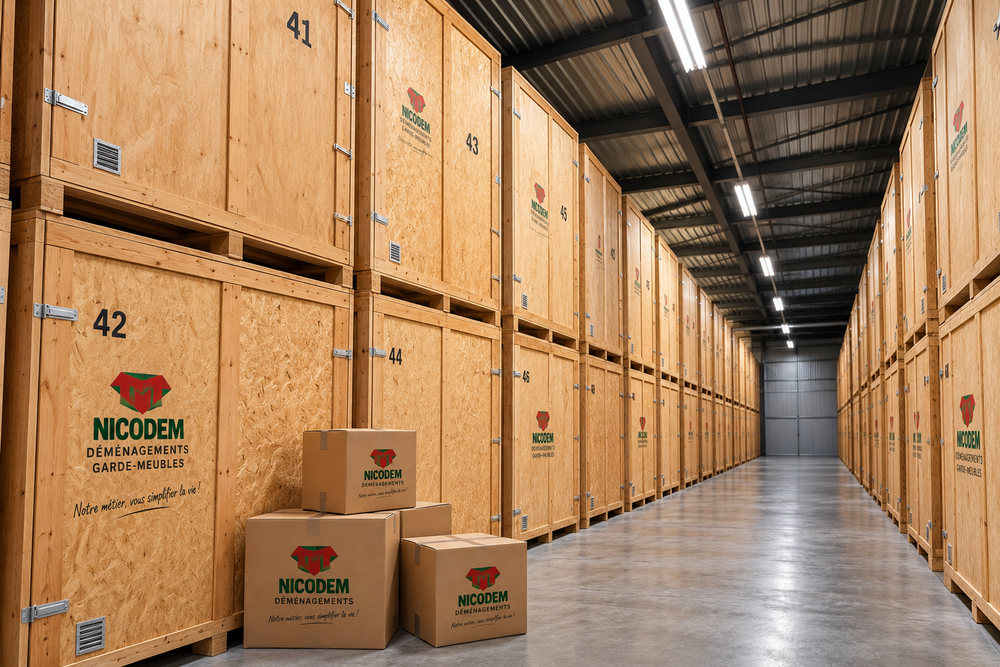 Garde-meuble à Annecy : stockage et transport de meubles